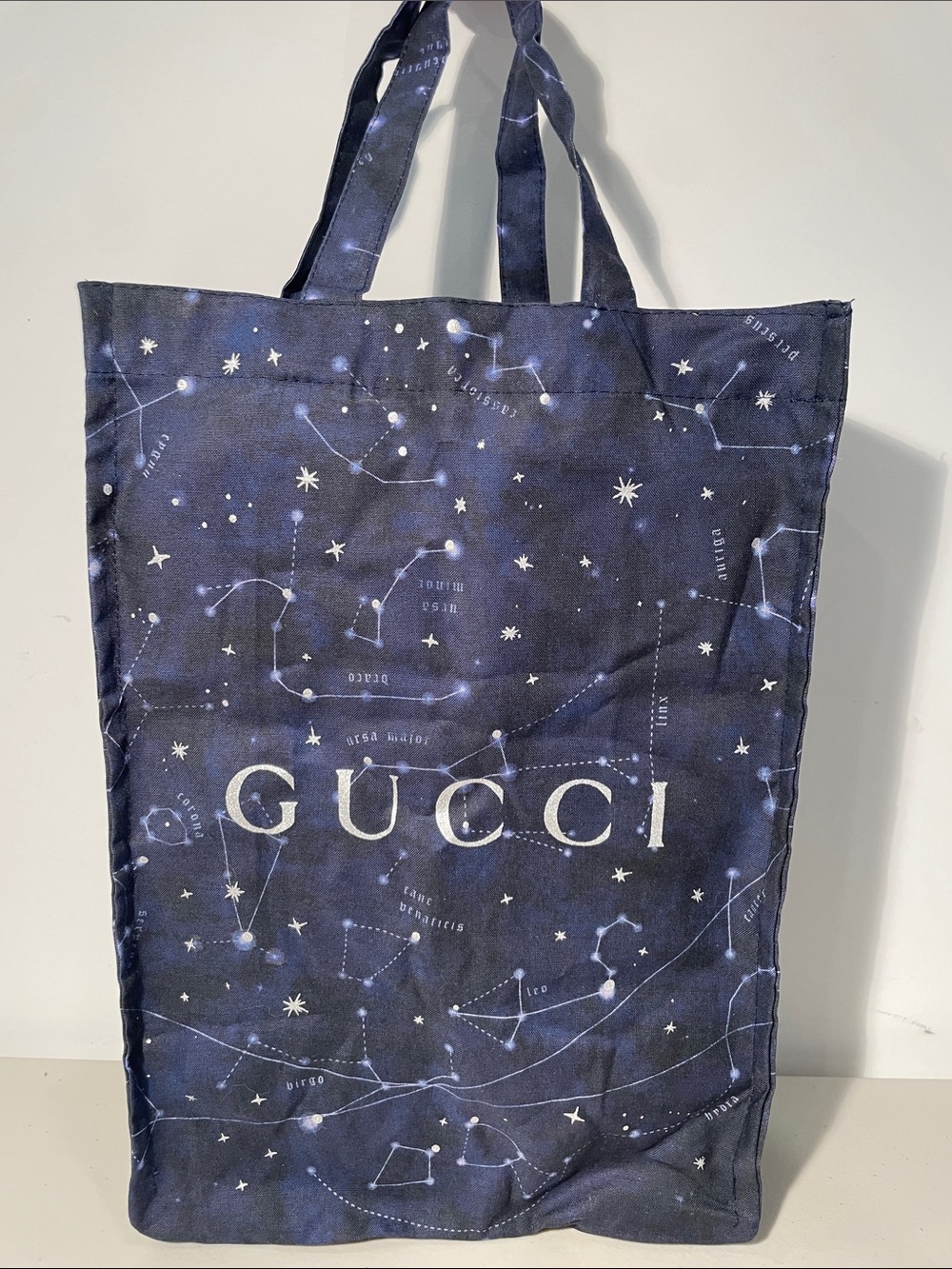 Gucci Limited Edition Constellation Reusable Shopping Tote Bag Fabric Canvas